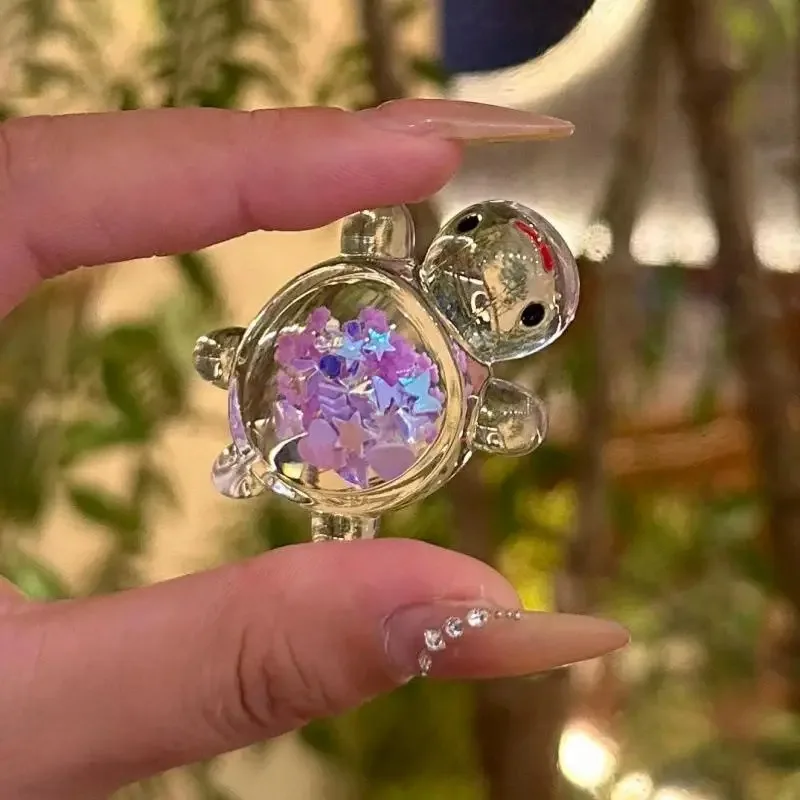 10 قطعة يتوهج في الظلام الراتنج السلاحف التماثيل نابضة بالحياة الملونة السلاحف ديكور مصغرة الحلي للداخلية في الهواء الطلق المنزل والحديقة