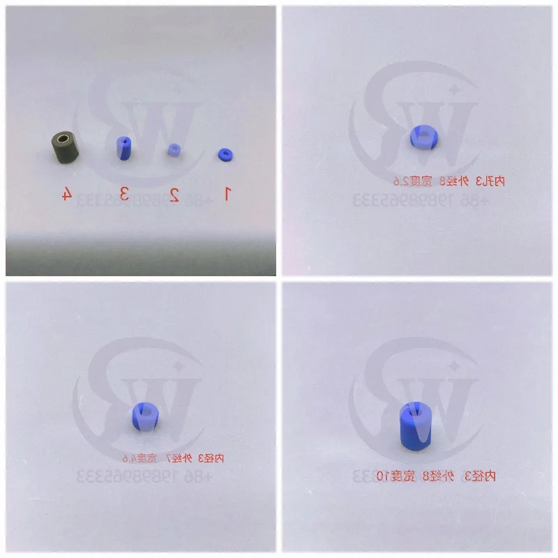 Komori Spare Parts Printing Front Gauge Platen Wheel Rubber Scratch-proof Paper Wheel