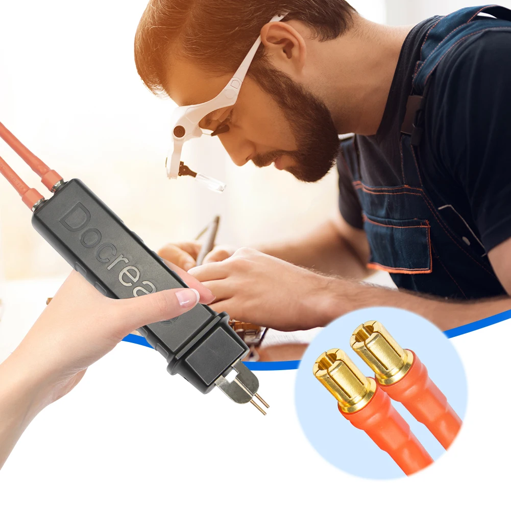 

Battery Spot Welder Automatic Trigger Handheld Mini Portable Spot Welder DIY Battery Spot Welder Pen DIY 18650 Battery