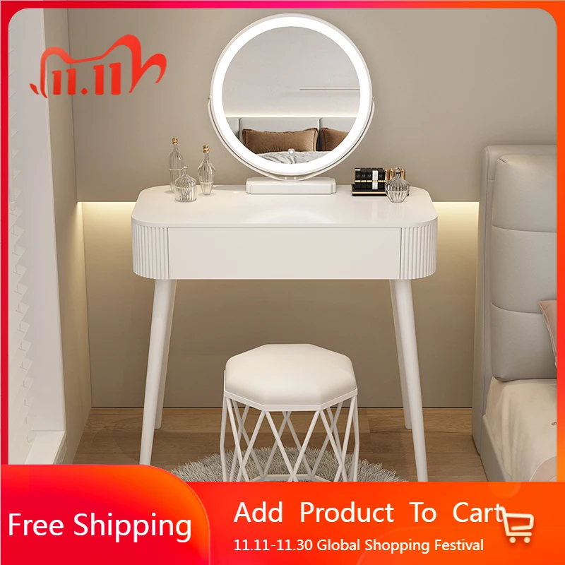 Computer Modern Vanity Table Storage Closets Minimalist Bedroom Dressing Table European Beauty Comoda Pra Quarto Home Furniture