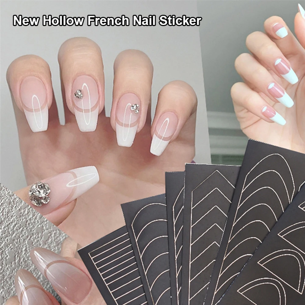 Texture Gloss Nail Art Accessories Health Can Be Unloaded Striped Nail Art Sticker Not Easy To Fall Off Waterproof Nail Supplies