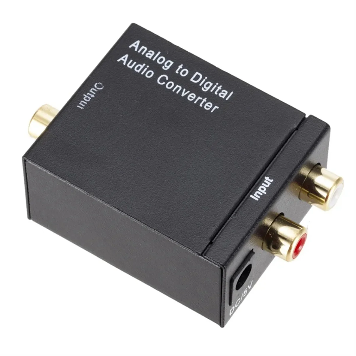 Analog zu digital audio konverter verstärker decoder optisch koaxial rca toslink audio adapter spdif adapter für tv xbox