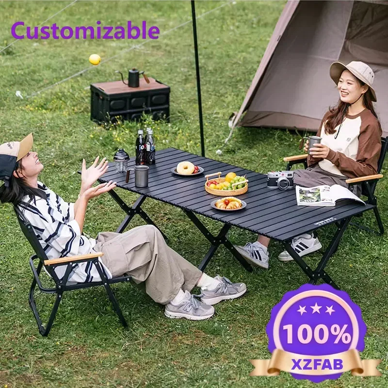 Factory Direct 2026 High Quality Camping Portable Outdoor Table Modern Garden Picnic Foldable Outdoor Table Camp Simple