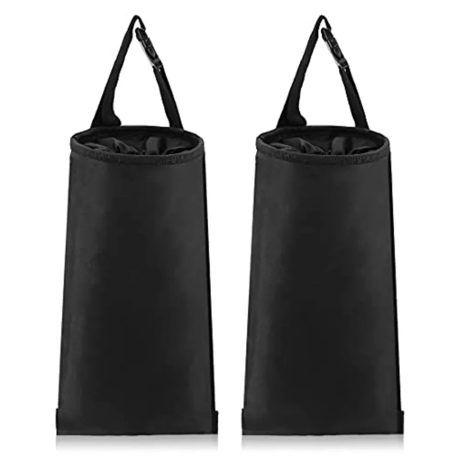 

2 Pack Car Trash Bags Car Trash Can Washable Eco-Friendly Seat Back Hanging Car Trash Bag Car Garbage Bag for Car, Travelling,