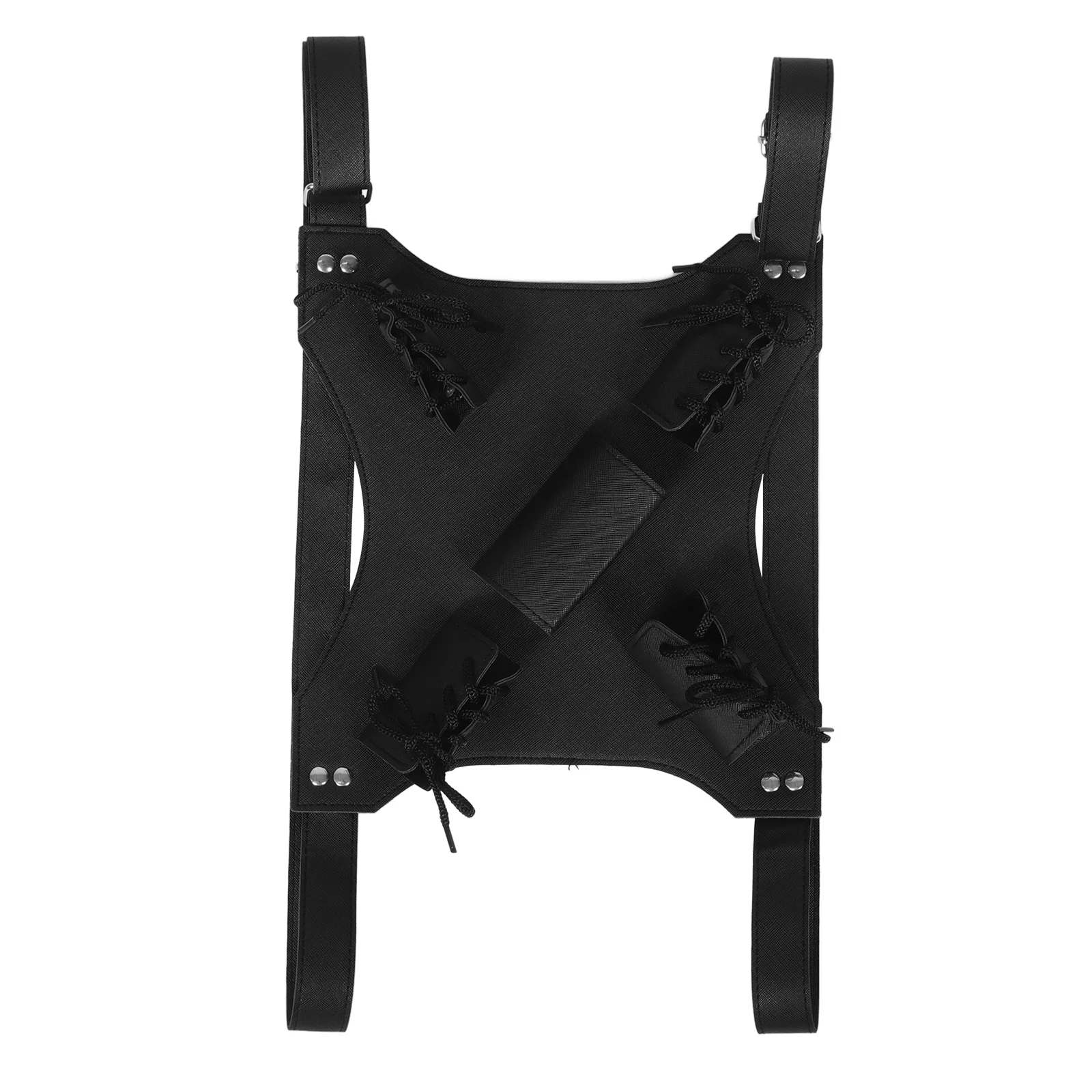 

Adjustable Dual Sword Shoulder Strap Back For Cosplay Costume Pirate Renaissance Warrior Harness Carry 2 Swords Viking Anime