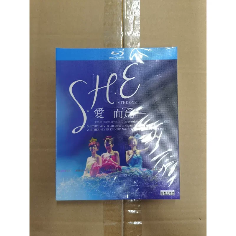 SHE Love and Be a Classic Concert BD Blu-ray Disc High Definition CD 3 Disc Collector's Edition S.H.E