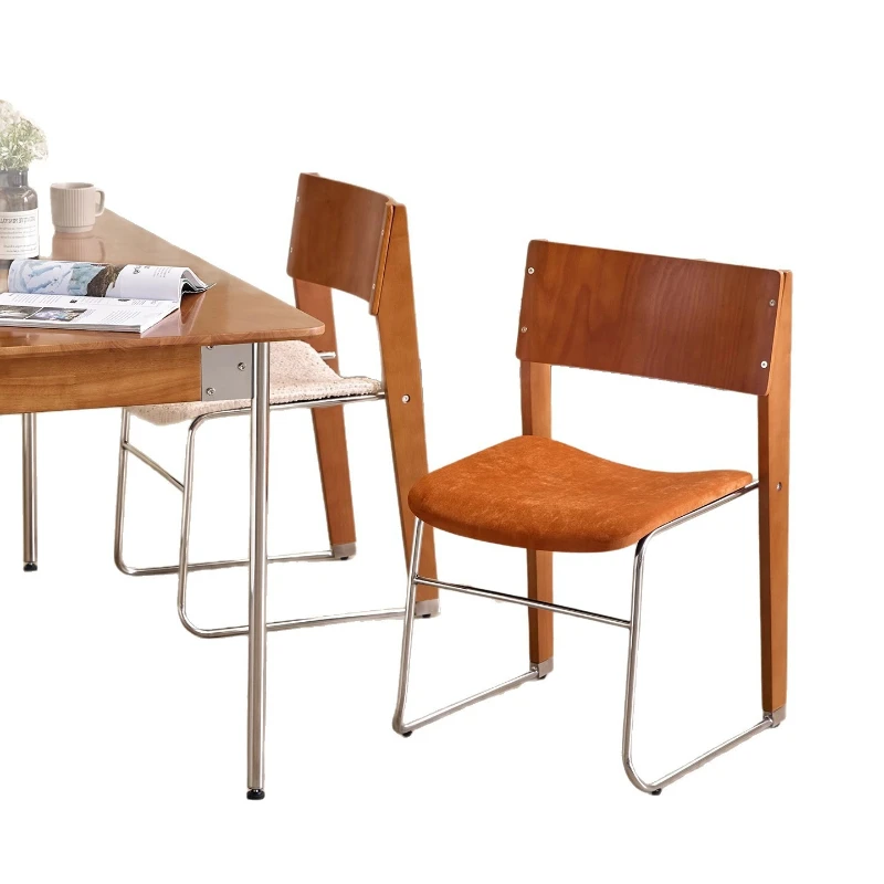 

Designer Single Chair Cafe Negotiation Chair Light Luxury Makeup Chair