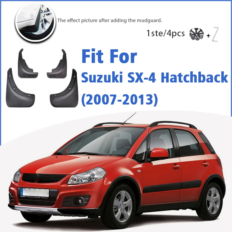 

Брызговик для Suzuki SX4 хэтчбек кроссовер 2007 2008 2009 201 2011 2012 2013 Брызговики аксессуары брызговики крыло