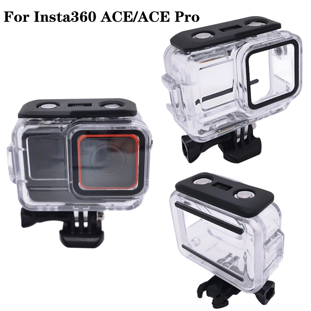 

Diving Case For Insta360 ACE/ACE Pro Waterproof case For Insta 360 Lens Waterproof Box Protective Shell Cover Camera Accessories