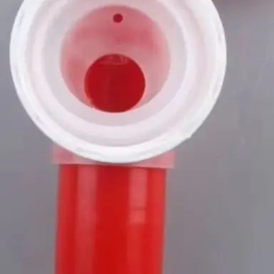 DN36 Plastic Faucet For Plant Nutrient Solution, Red White Spigot For 5-10L Tanks For Water, Garden & Household Use