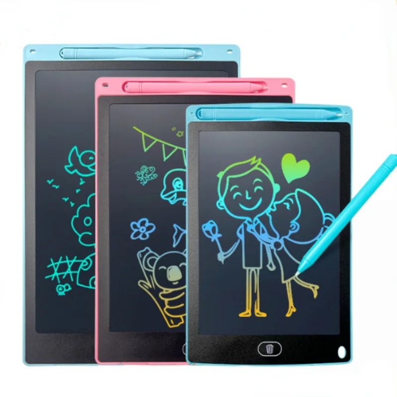 6.5Inch LCD Writing Tablet Drawing Board Kids Graffiti Sketchpad Toys Handwriting Magic Drawing Board Montessori Toy Gift