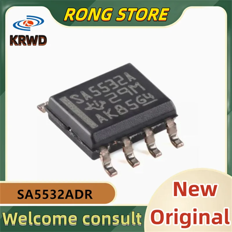 

20PCS SA5532A New Original SA5532ADR SOP-8