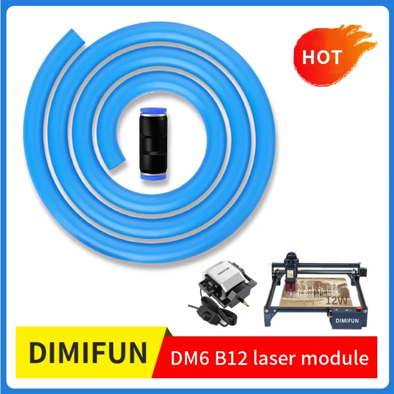 Nuovo!!DIMIFUN Kit assistenza aria tubo aria per modulo laser DIMIFUN DM6 B12