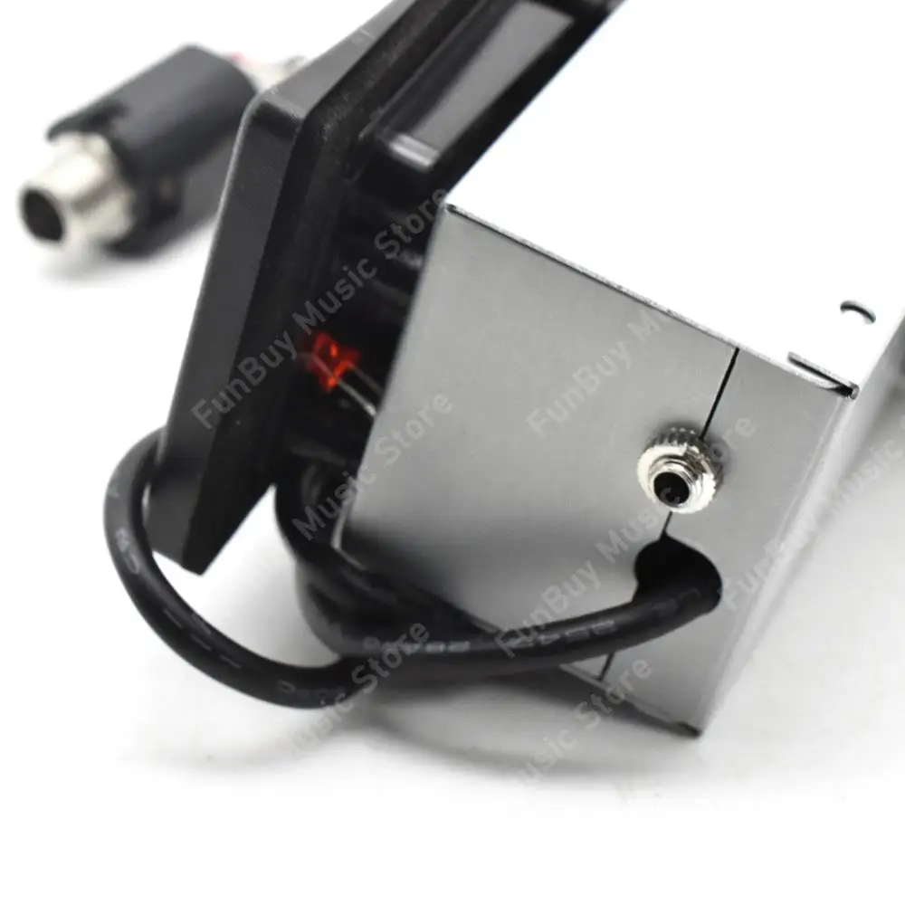 EQ-505 3 Band Acoustic Guitar Preamp Foll Guitar Piezo Pickup Amplifier EQ Equalizer Guitarra Accessories