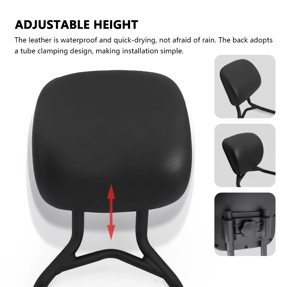 لسرعة 400 2024 Speed400 2025 تشويش إذاعي 400X 2024 2025 دراجة نارية الركاب الخلفي مسند الظهر وسادة انفصال سيسي بار