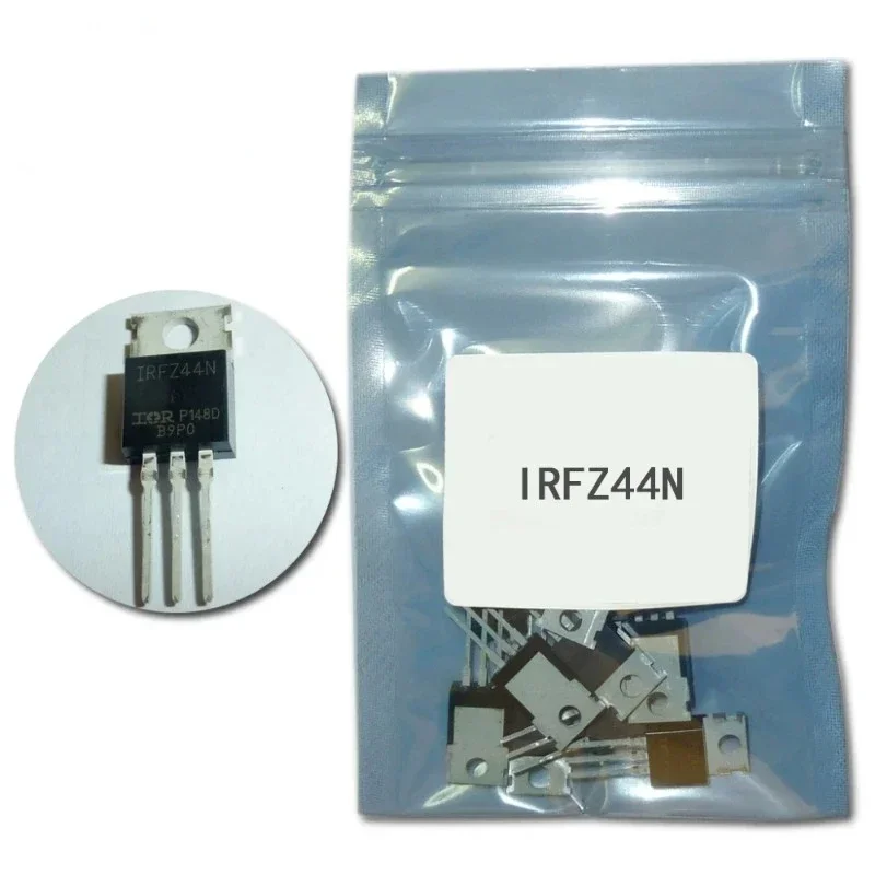 5/10/25pcs IRFZ44N TO-220 Power MOSFET Original TO220 IRFZ44NPBF Irfz44n Mosfet Transistor Kit 3-Pin