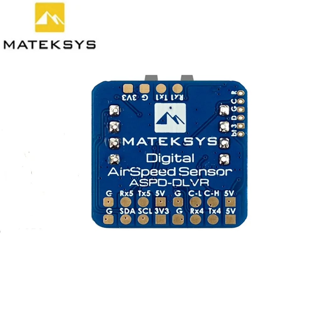 MATEK System DIGITAL FLIGHT SPEED SENSOR ASPD-DLVR ArduPilot AP_Periph F405/F303 CAN node 4.5~5.5V for RC FPV Racing Drone