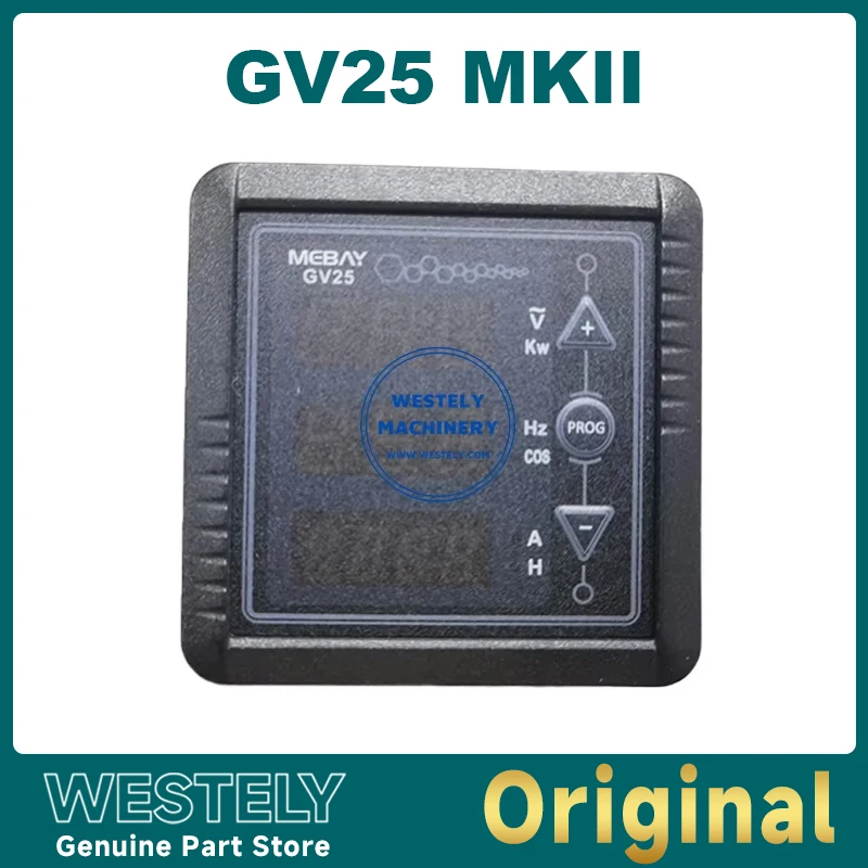 Mebay GV25 MKII/GV25L MKII Genuine Digital Display AC Electric Parameter Instrument Chaiyu Gas Engine Diesel Generator Control