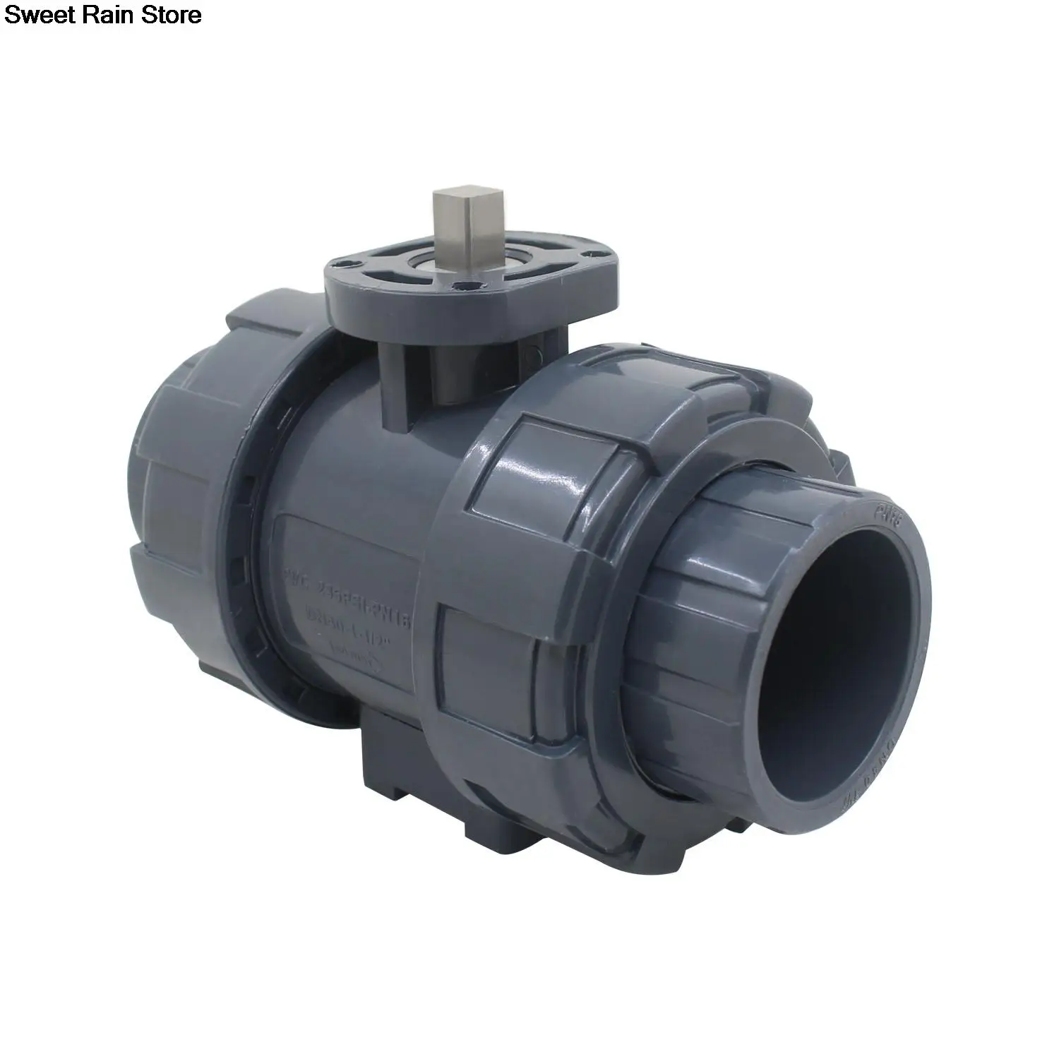 1pc pvc motorized valve for pipeline electric actuator pneumatics shut off valve pvc plastic 15/20/25/32/40/50/65/80/100 ball