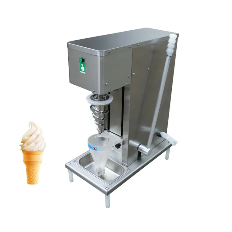 Newest Full Auto Swirl Fruits Ice Cream Machine Auto Swirl Frozen Yogurt Ice Cream Mixer Real Fruit Swirl Ice Cream Blender