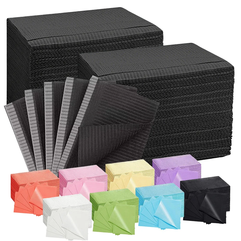 

100/50/8 шт. Водонепроницаемые одноразовые салфетки для тату-процедур, покрытия для тату-столов, нагрудники для тату, аксессуары для тату-салонов, для маникюра и стоматологии