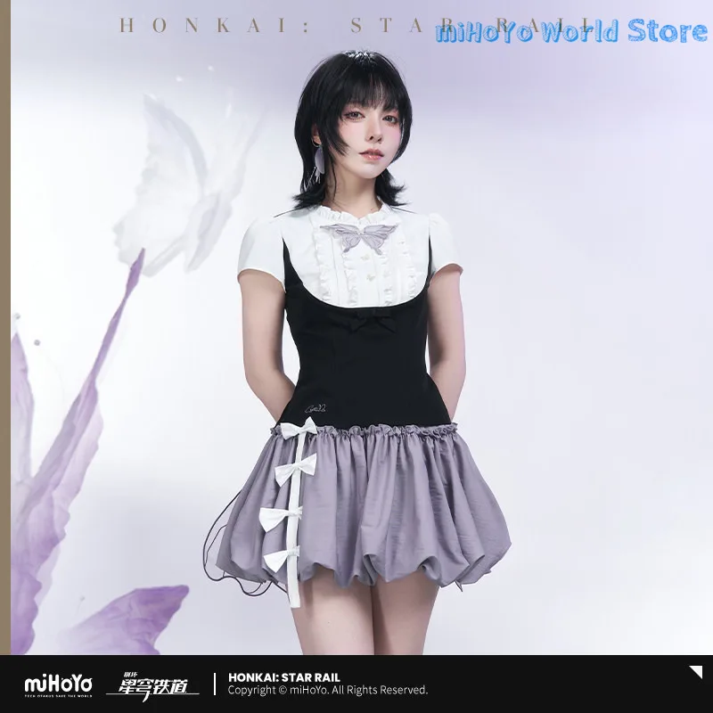 

Castorice Shirt Honkai Star Rail Original Castorice Theme Impression Series Short-sleeved Shirt Cosplay Doujin Birthday Gifts