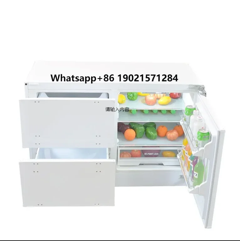 

Artaus Built-in Refrigerator for Home Integrated Fridge Freezer 196L Home Appliance Under Counter