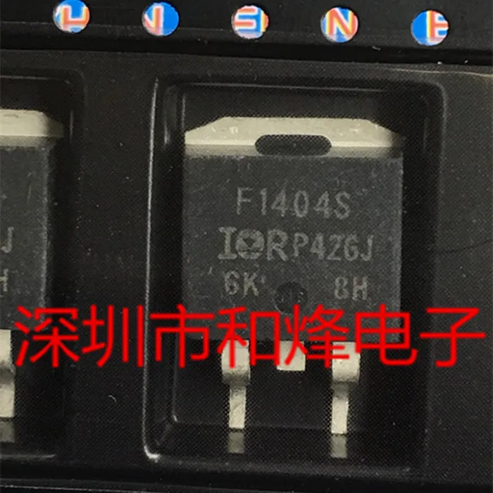 10PCS F1404S IRF1404S TO-263 40V 162A  in stock 100% new and original