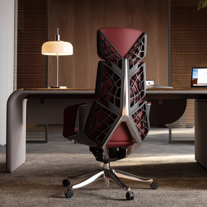 Modern Swivel Nordic Chair Office Leather Luxury Household Chaise Comfortable Chair Ergonomic Computer Fotel Gamingowy Furniture