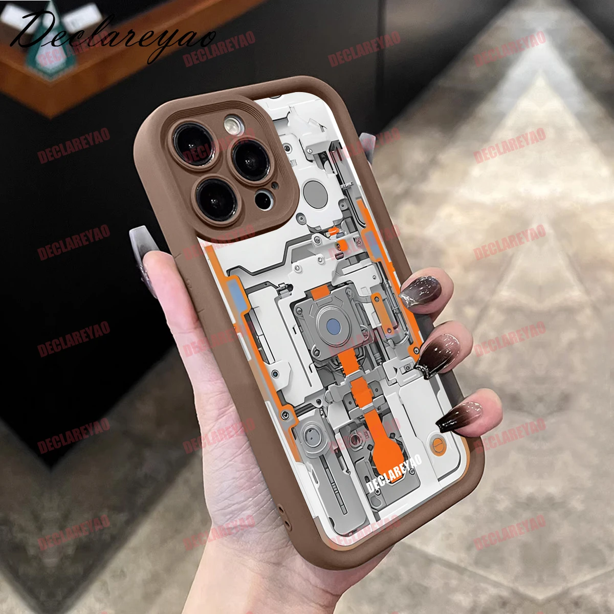 DECLAREYAO ماتي ضوء سليم بولي TPU لينة كوكه ل Realme 60 C75 9 7 N63 30 V5 ملاحظة Q5 Q 13 V25 C71 Narzo Pro غطاء حافظة مقاوم للصدمات #2