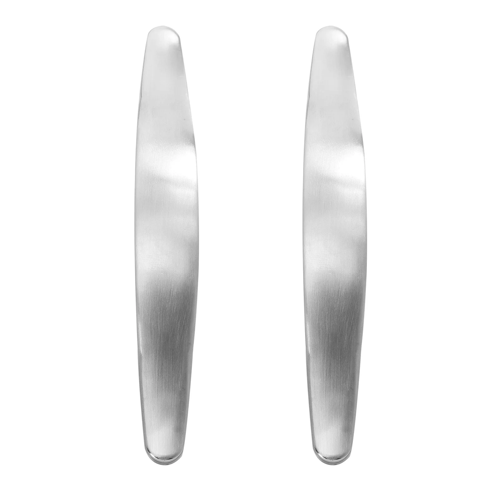

2Pcs Stainless Steel Door Pull Handles Durable Stylish Wardrobe Cabinet Furniture Drawer Handles Wardrobe Pulls
