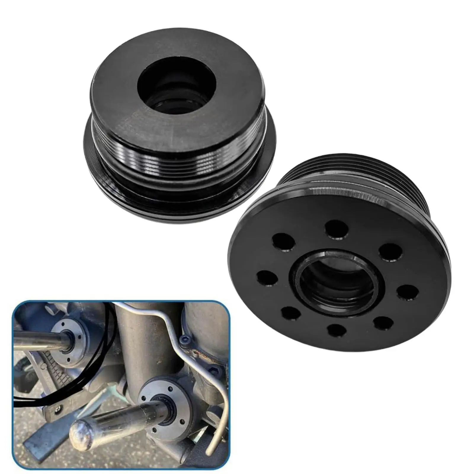 

2 Pieces Outboard Trim Cylinder Caps 48630-96J02 Easy to Install Premium Accessory Direct Replaces Professional Durability