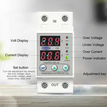 60A 230V DIN Rail Surge Protector with Volt Meter #6