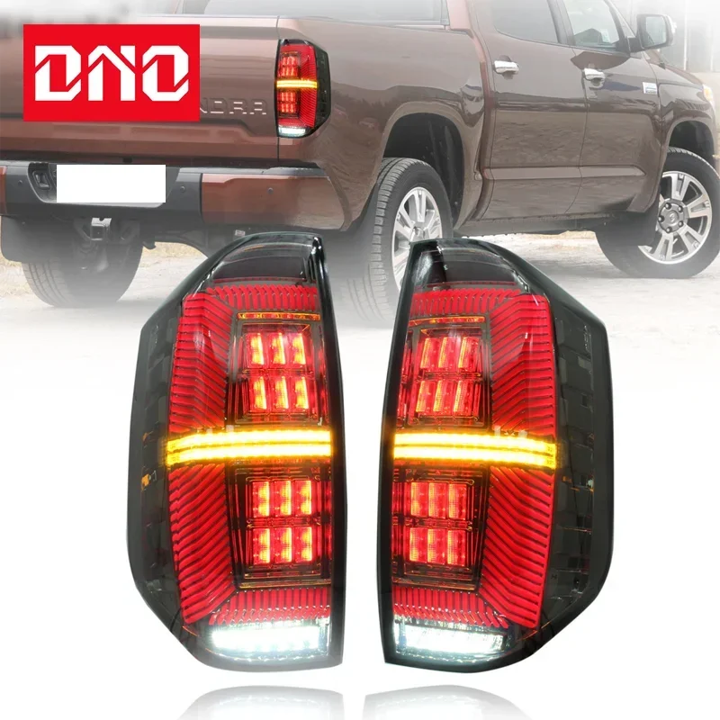 Car LED Taillight For Toyota Tundra Pickup truck 2014-2021 Rear Running Lamp Brake Reverse Turn Signal Waterproof Car Accessorie