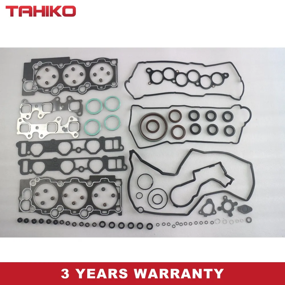 

FULL HEAD OVERHAUL ENGINE GASKET Set Fit For TOYOTA 3.0 V6 2958cc 24V DOHC ENGINES 3VZ-FE CAMRY 3.0 V6 24V DOHC 2958cc 91-97 VRS