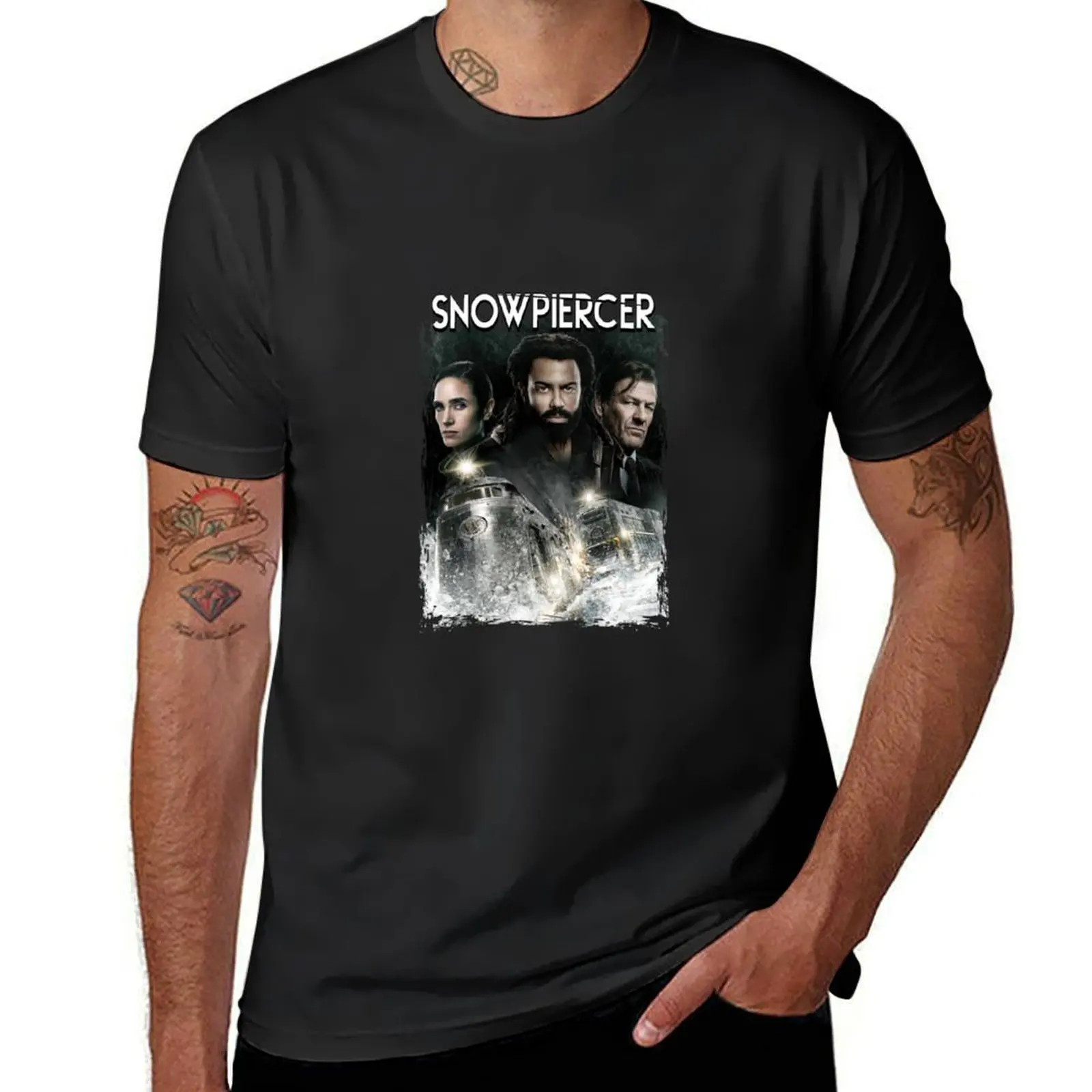 Snowpiercer tv series T-shirt aesthetic clothes boys whites mens t shirts casual stylish