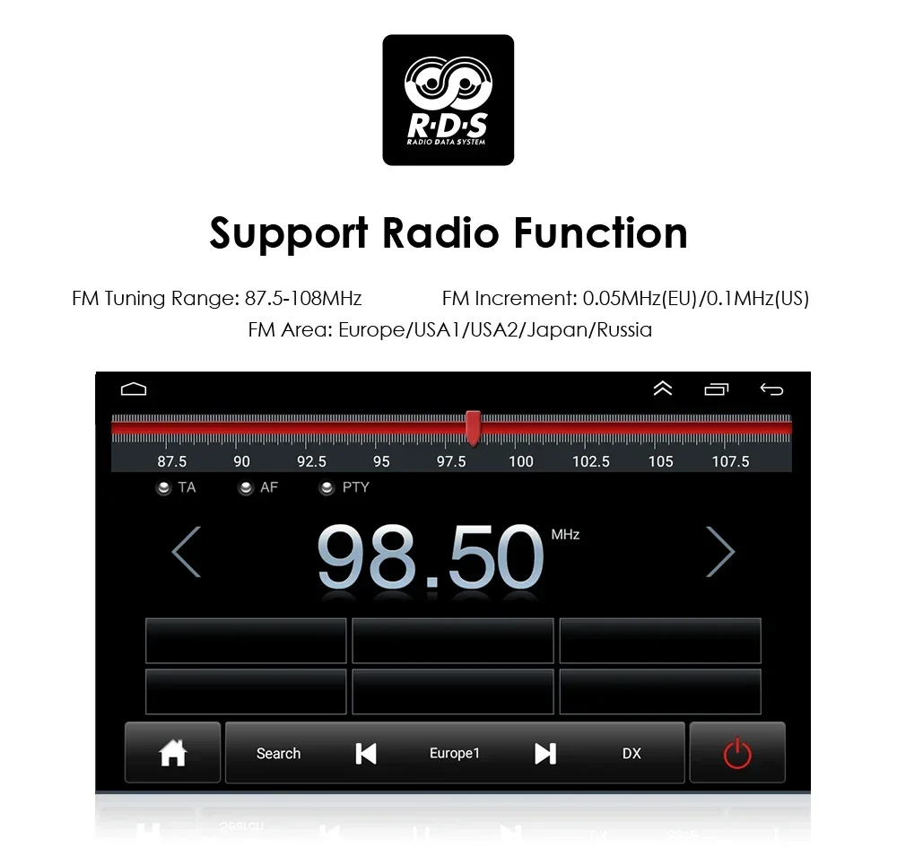 Android Car Radio Video Audio Universal Stereo 7 Inch 2 Din Touch Screen GPS Autoradio Auto Multimedia Player WIFI Bluetooth