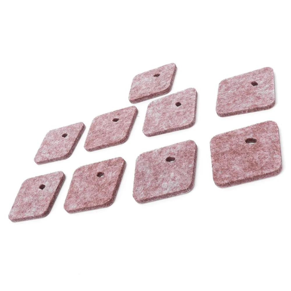 10PCS Red Air Filter Replacement Filter Cotton String Trimmer Filter for STIHL FS38 FS45 FS46 FS55 HS45 FC55 HL45 FS55R KM55R