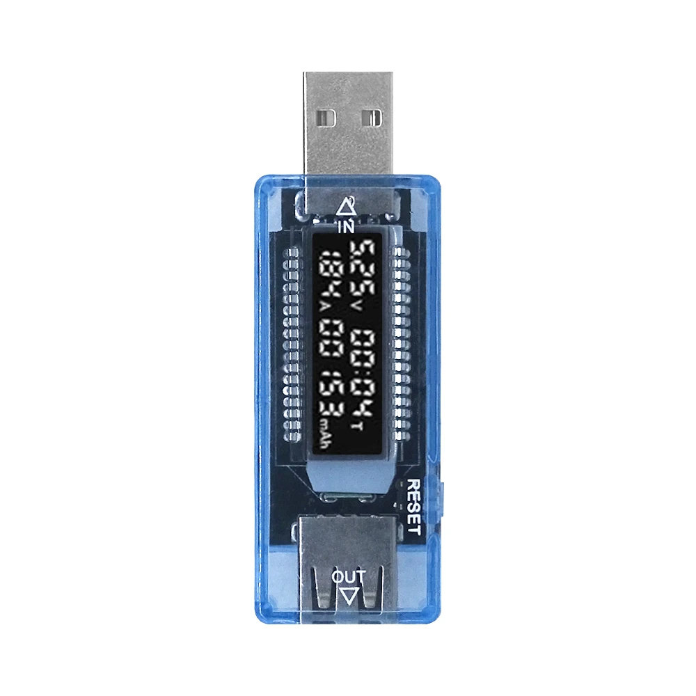 USB Current Voltage Capacity Tester Volt Current Voltage Detect Charger Capacity Tester Meter Mobile Power Detector Battery Test