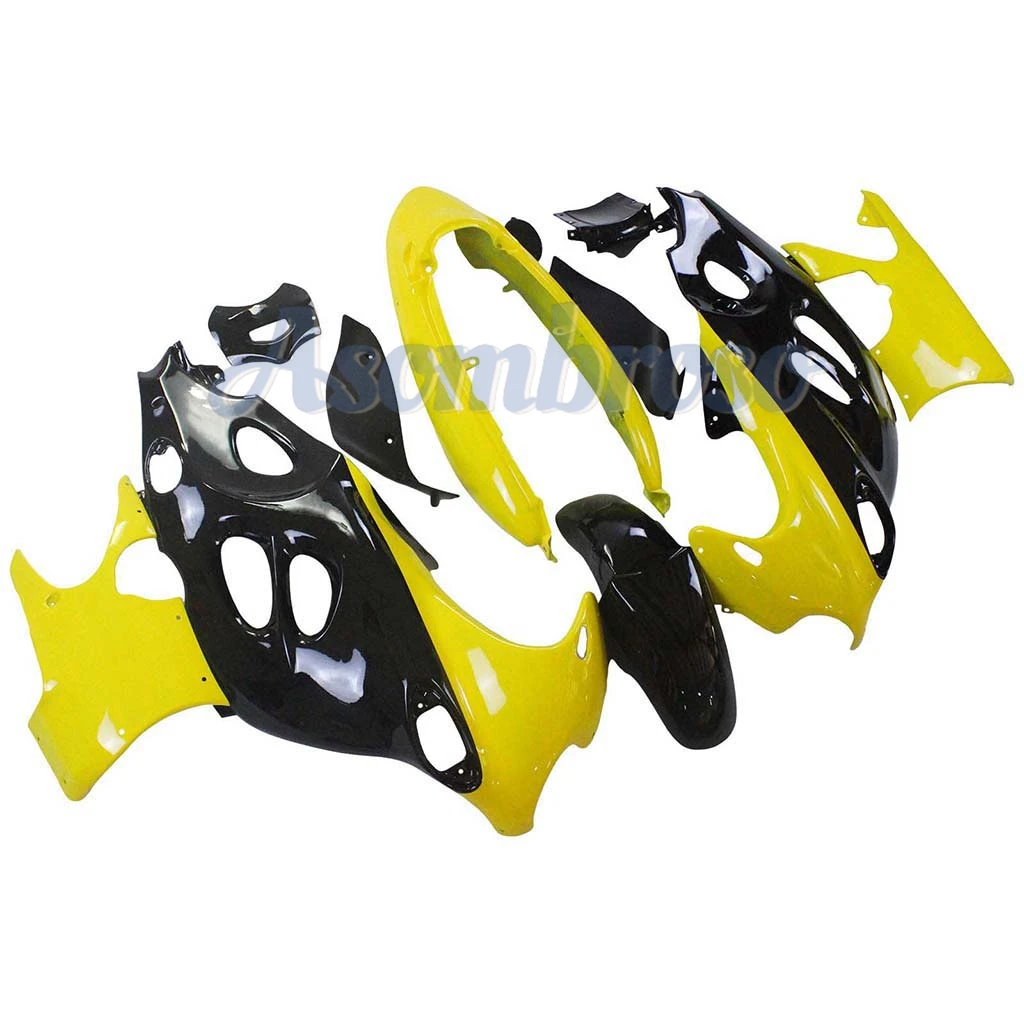 Motorcycle Fairings Kit For Suzuki GSX600F 2003 2004 GSX750F 2005 2006 Yellow Black Bodywork Set GSX600 750F 1998-2006