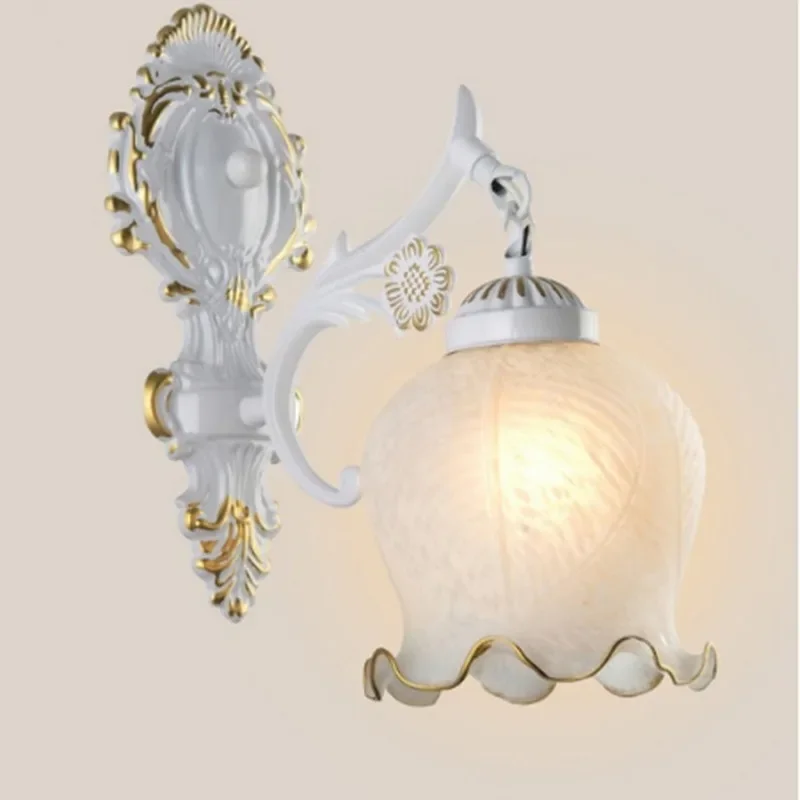 

European Style Wall Lamp Retro Vintage Lighting Fixture Living Room Bedroom Indoor Wall Lamps