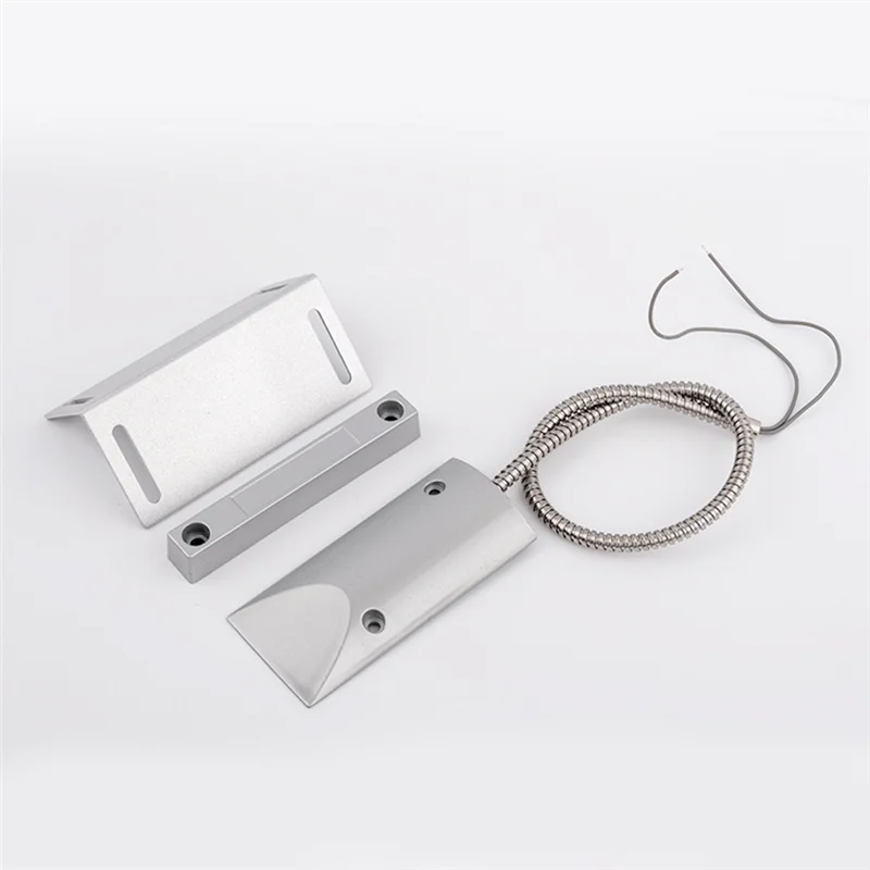 

A36T-Magnetic Switch Alarm Sensor Overhead Garage Door Contacts With L Bracket