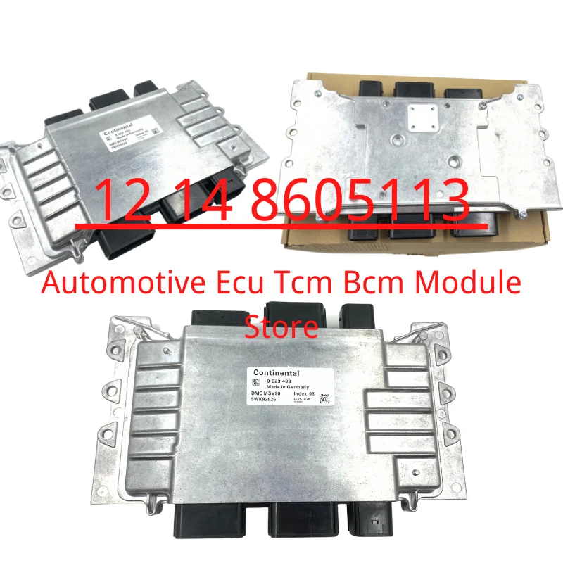 

12 14 8605113 for BMW F02 730Li 730i 523i 528Li 523Li 528i X3 28iX 530i 520Li N52N MSV90 ENGINE COMPUTER MODULE 8605113 ECU ECM