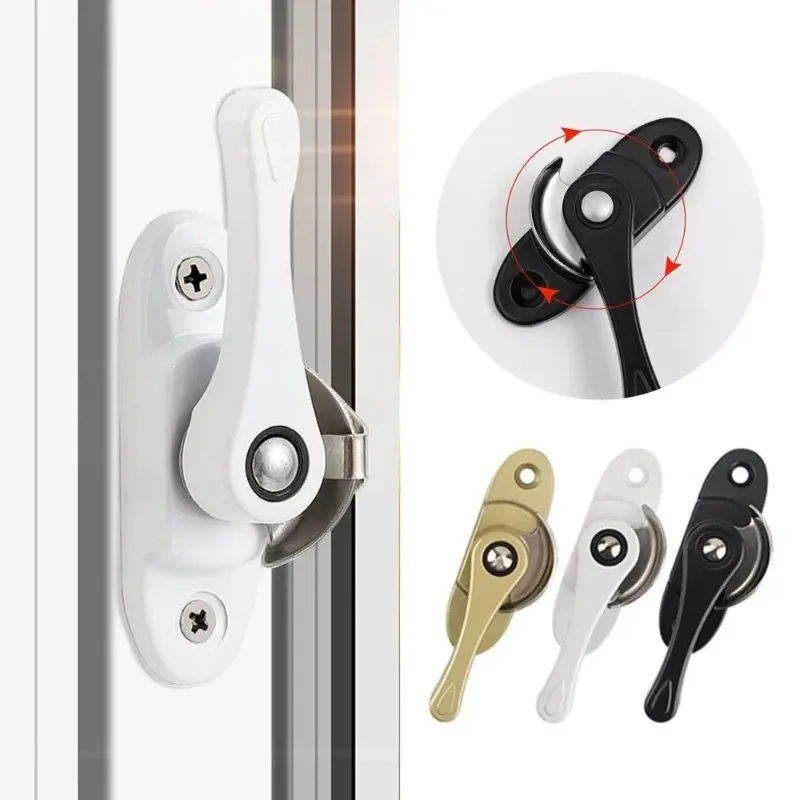 Aluminum Alloy Window Lock Door Lock Window Sash Lock Used On Vertical Horizontal Sliding Windows Security