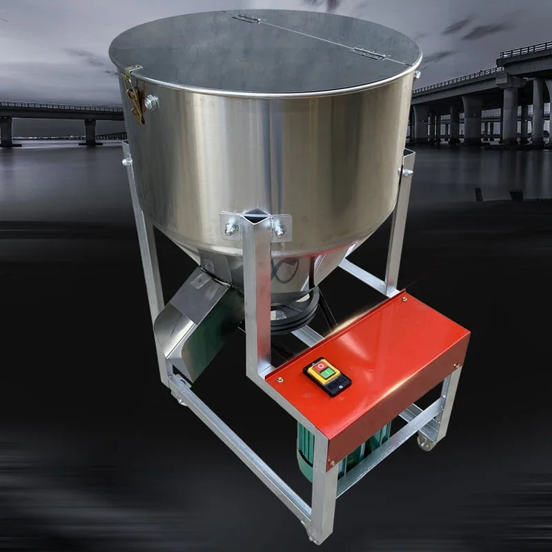 Feed mixer, breeding powder mixer stainless steel plastic particle color mixer