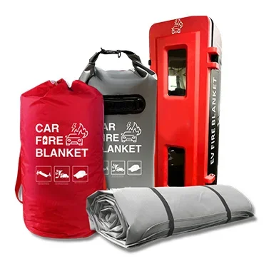 

Extreme Large 6*8m 19.8*26 Ft 6x9 Silicone Coated Fiberglass Fabric Electric Vehicles Car Fire Blanket