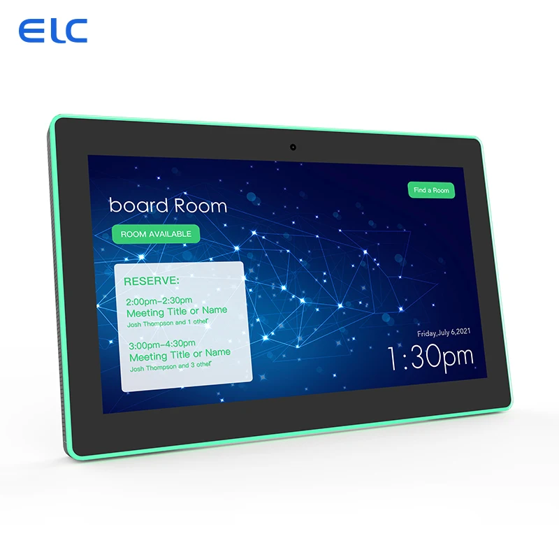 

2024 Quality Certification Capacitive Touch Screen Wall Mount Touch Tablet RK3566 WiFi POE Conference Booking Tablet