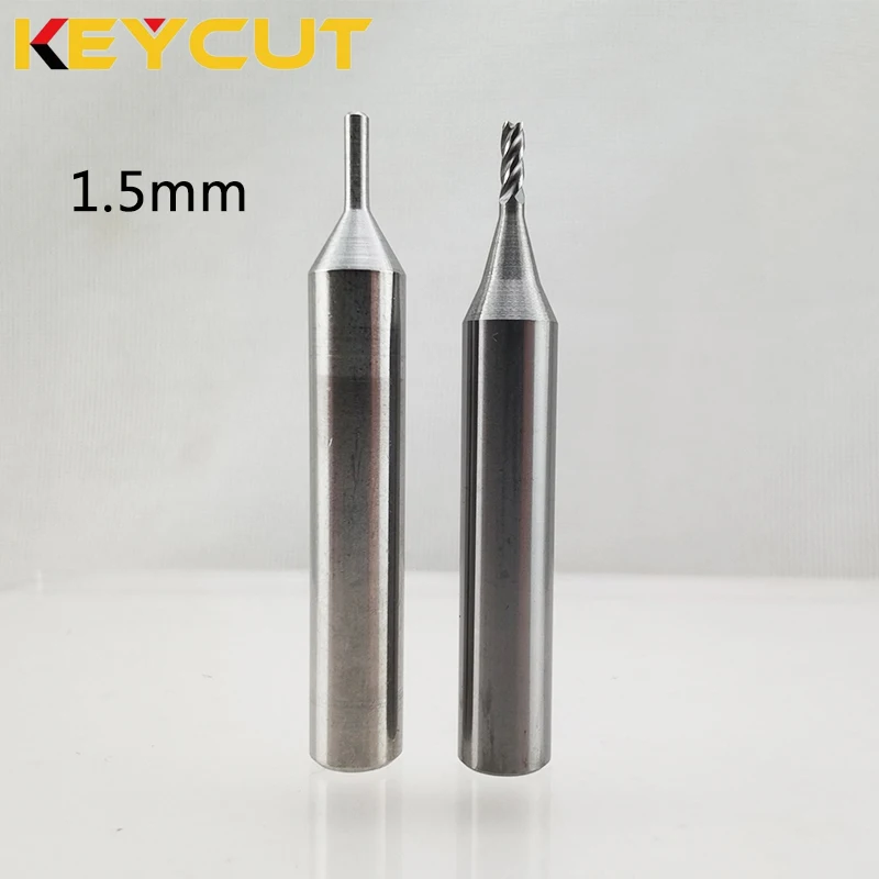 1.5mm 2.0mm Milling Cutter for Key Blank Edge Milling on Manual Key Machine Locksmith Tools