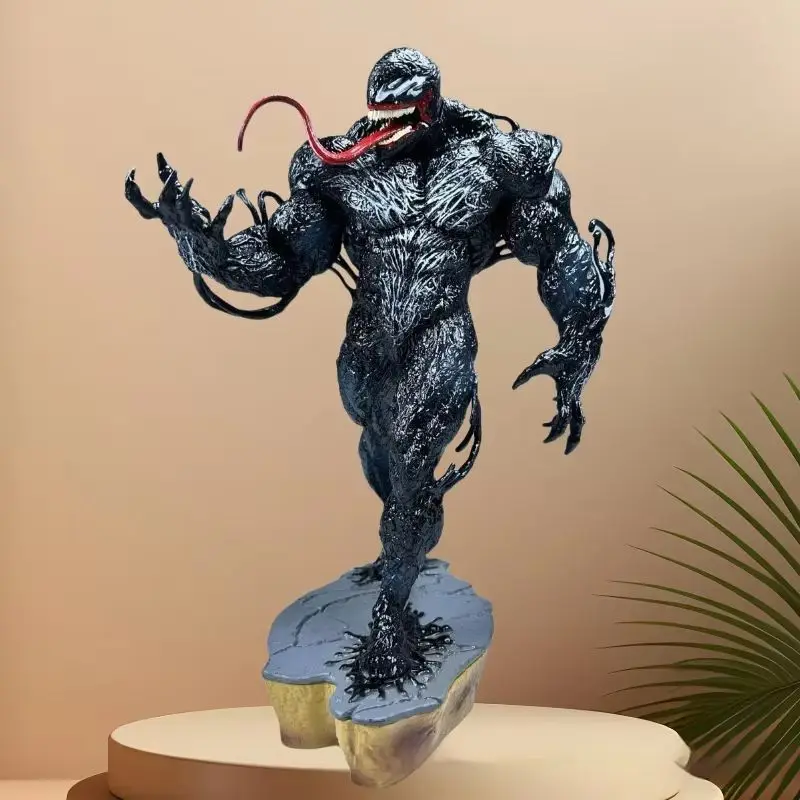 30cm Avengers Venom Villain Image Pvc Material Movie Figurine Model Favorite Collectibles Office Room Decorations Kids Toy Gifts