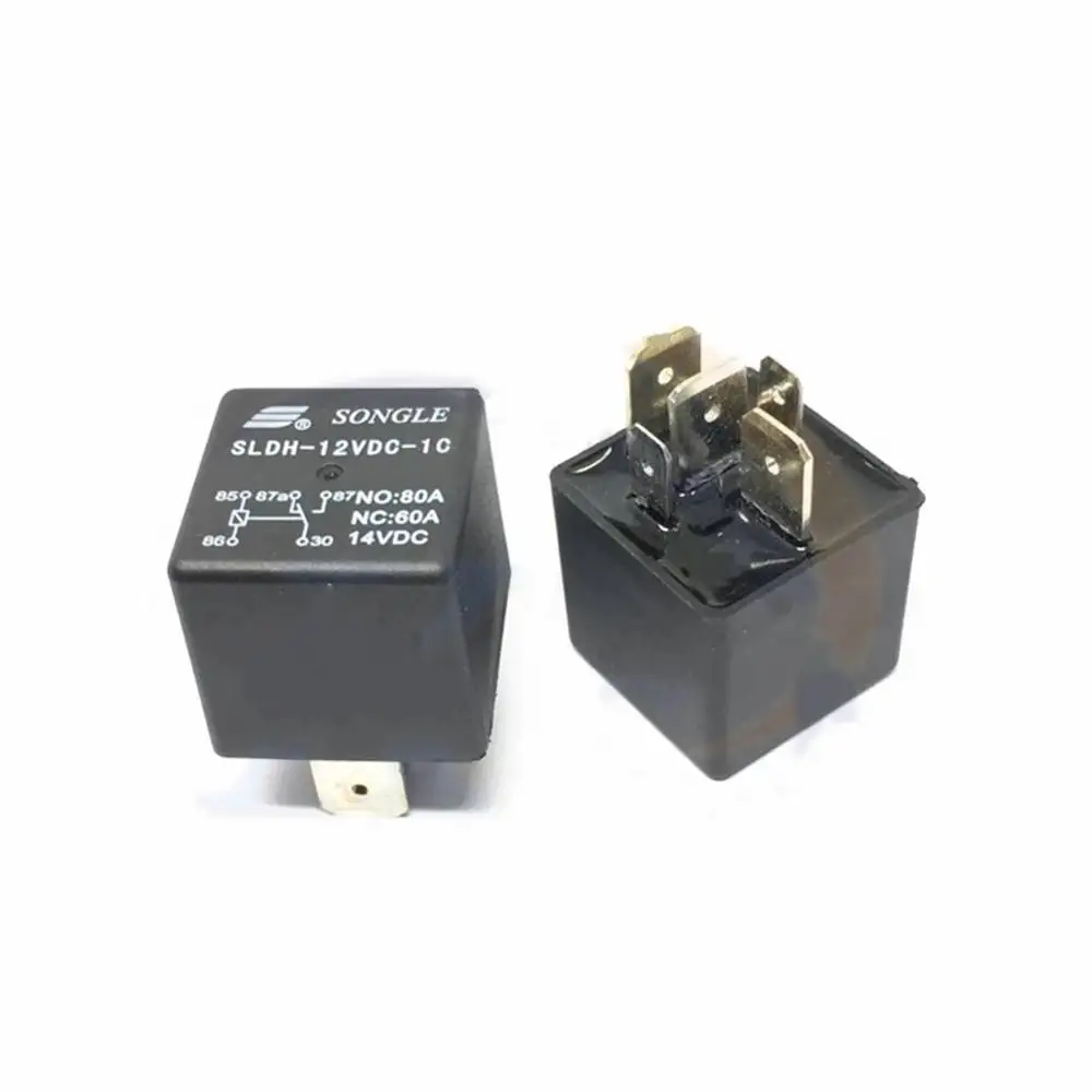 10pcs relay SLDH-12VDC-1C a set of conversion 60A14VDC 5 feet wide pin socket type 4142